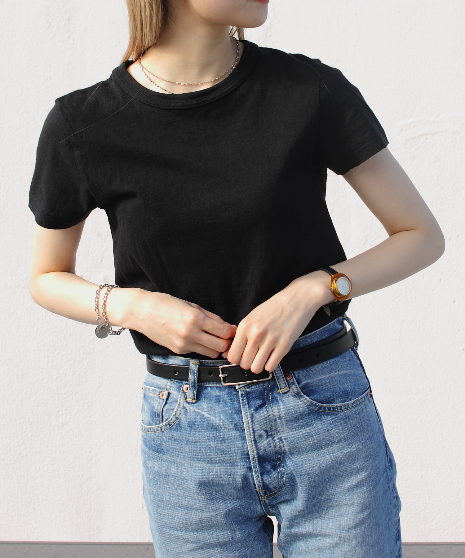 THE SHINZONE/シンゾーン　クルーネックTEE　CREW NECK TEE