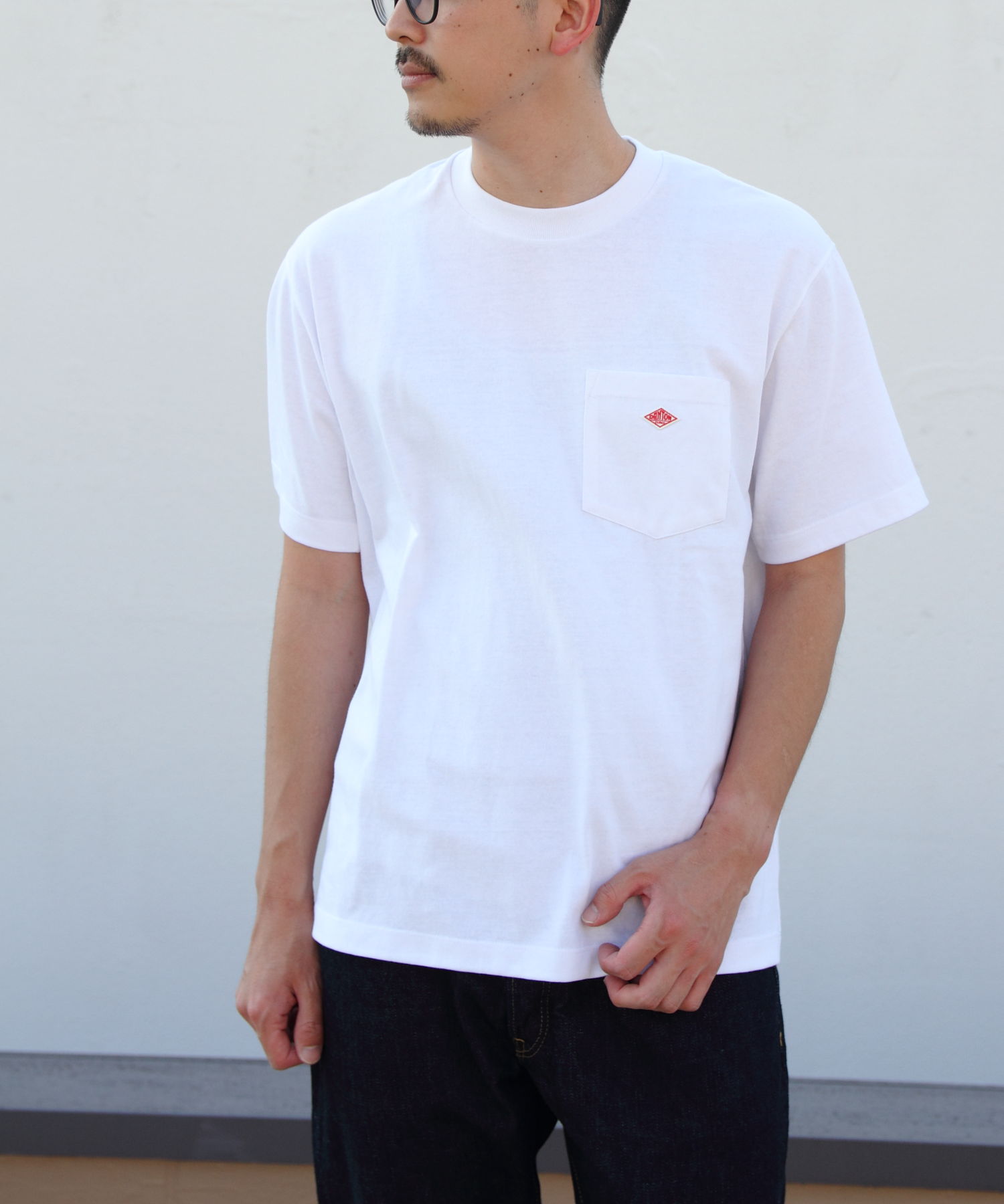 DANTON/ダントン　ポケットTEEシャツ　POCKET T-SHIRT　DT-C0198 TCB
