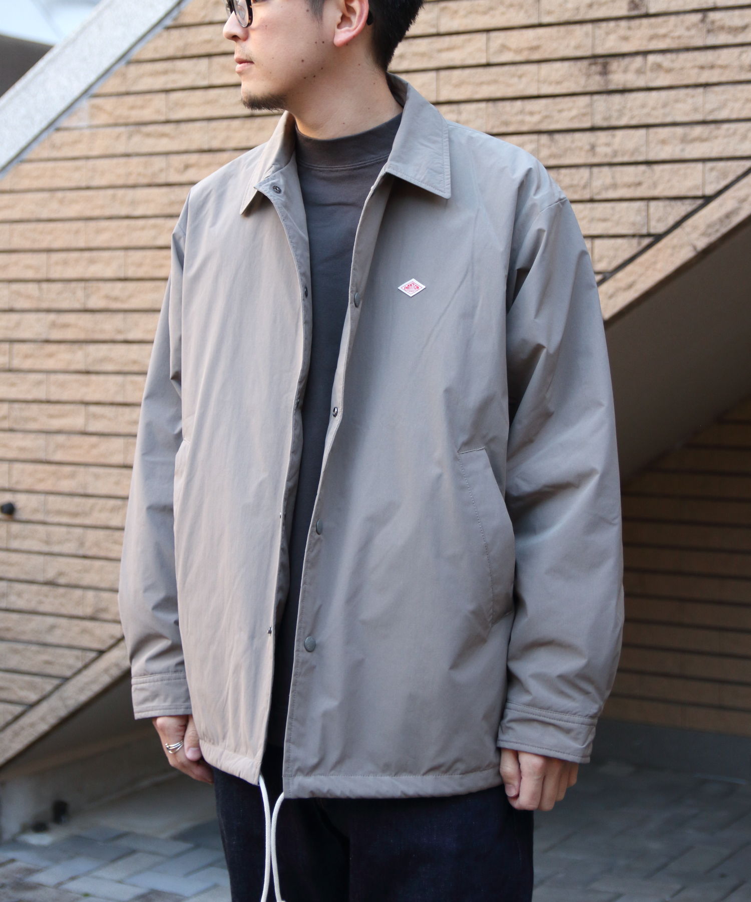 DANTON/ダントン　コーチジャケット　COACH JACKET　DT-A0640 PNT